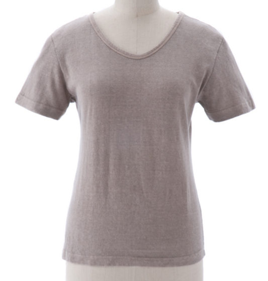 Hemp Organic Cotton Short Sleeve Better Than Before Scoop Neck Ladies Top 1052