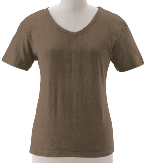 Hemp Organic Cotton Short Sleeve Better Than Before Scoop Neck Ladies Top 1052