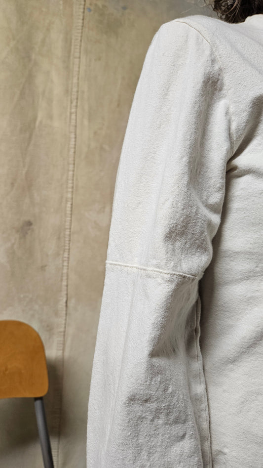 One of a Kind Made in USA Hemp Organic Cotton Long Sleeve Ladies Top