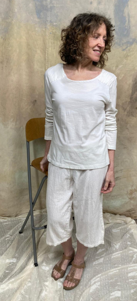 Harbor Long Sleeve Day Top in Organic Cotton