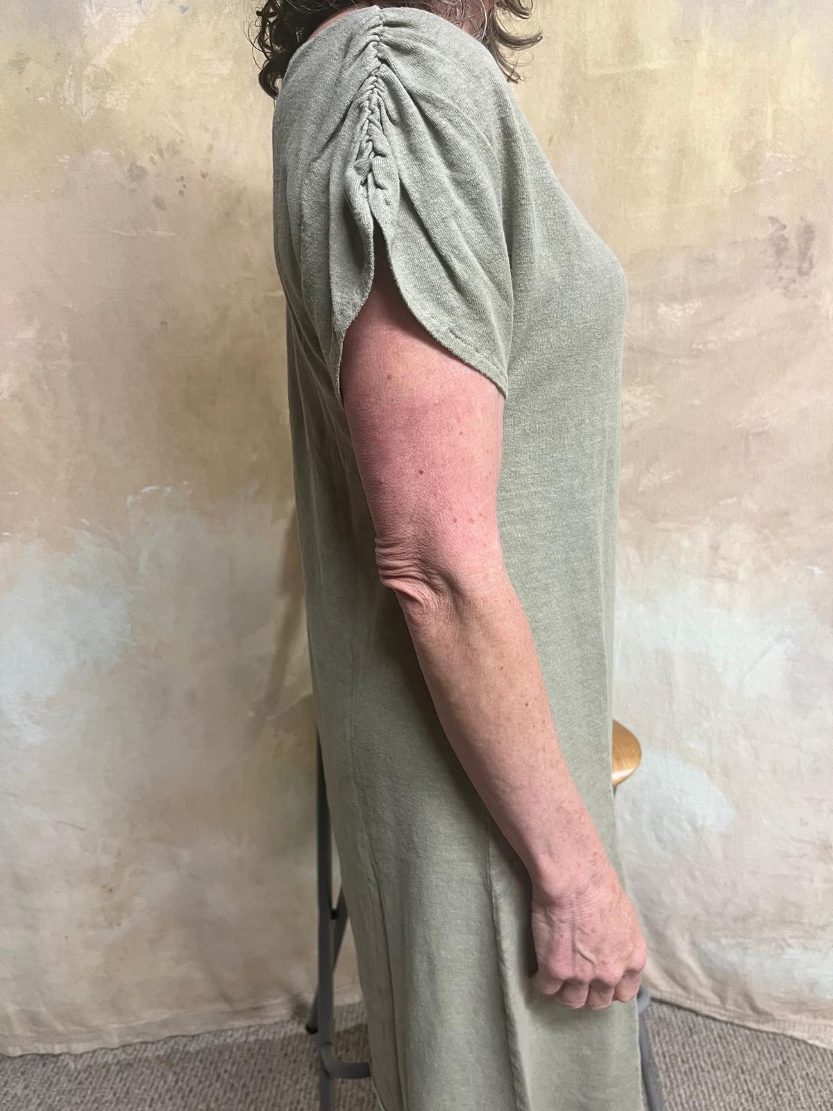 Chameleon Short Sleeve Hemp Organic Cotton Dress