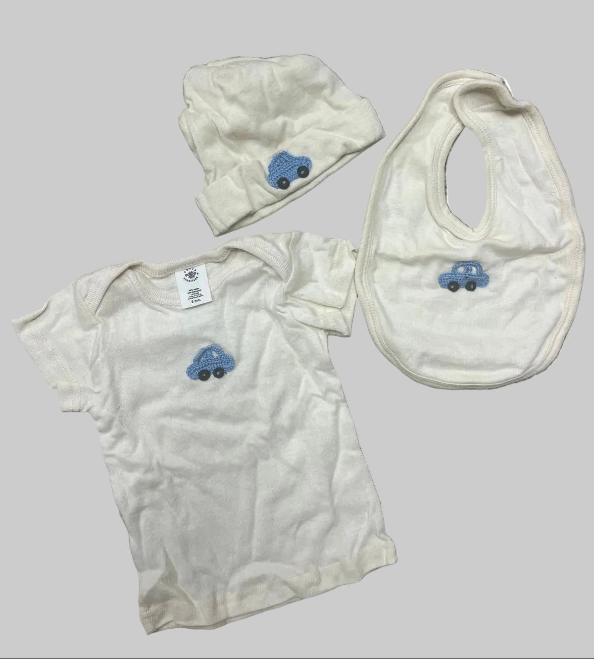 Made in USA Hemp/Organic Cotton Baby Gift Set
