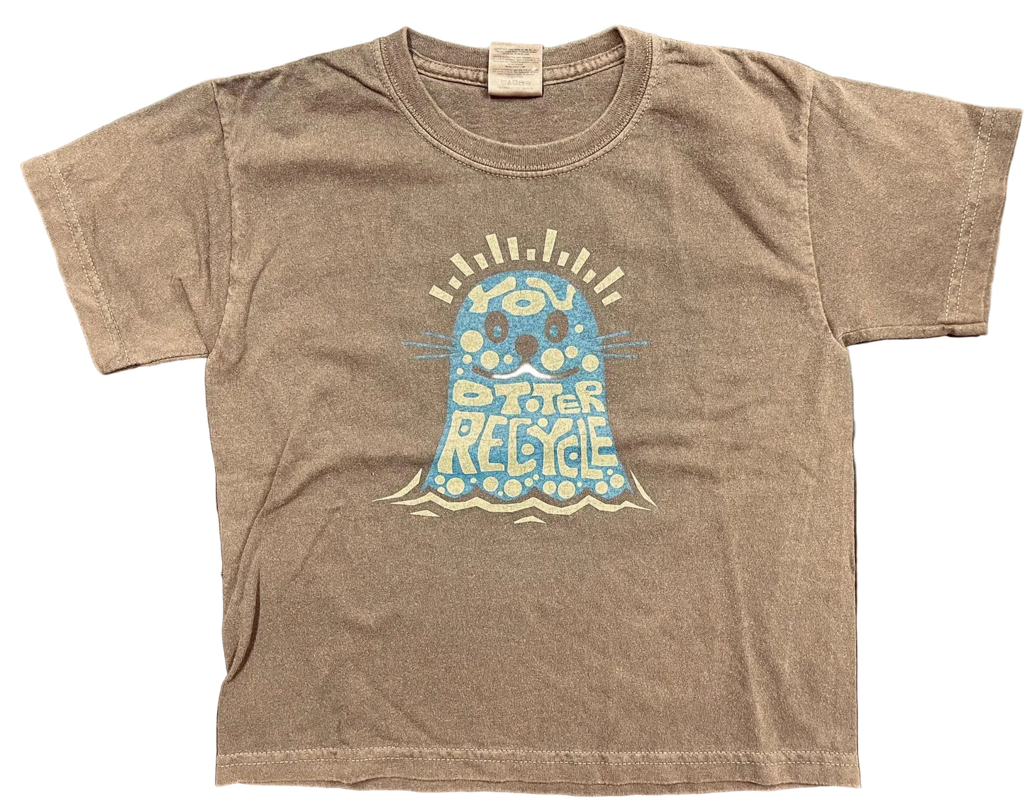 You Otter Recycle on Toddler/Youth Organic Cotton Tee