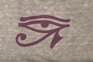 Eye Imprinted on our Original Hemp Short Sleeve Scoop Neck Ladies Top