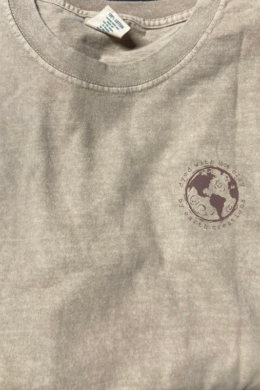 Right to Vote Design by Artist Spider Martin Imprinted on Back of Men's Short Sleeve Cotton Tee