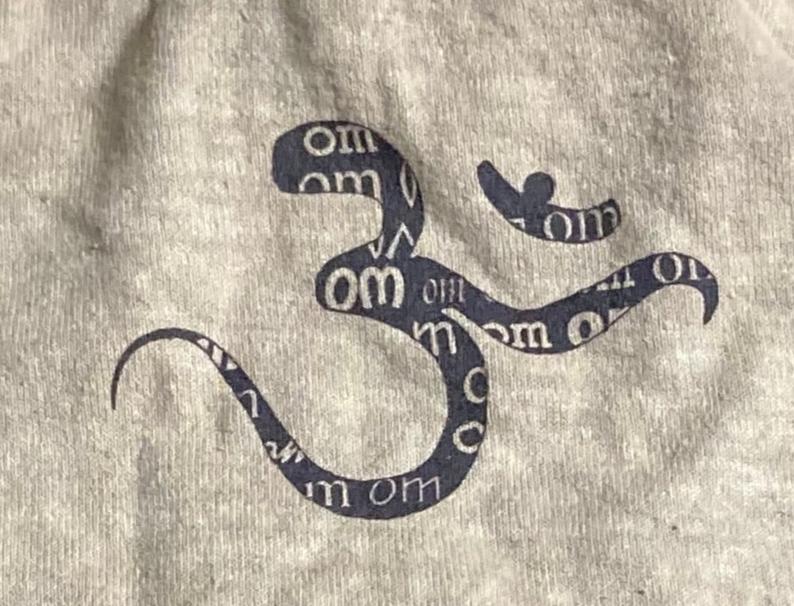 Hemp Organic Cotton Tank Top Om Symbol