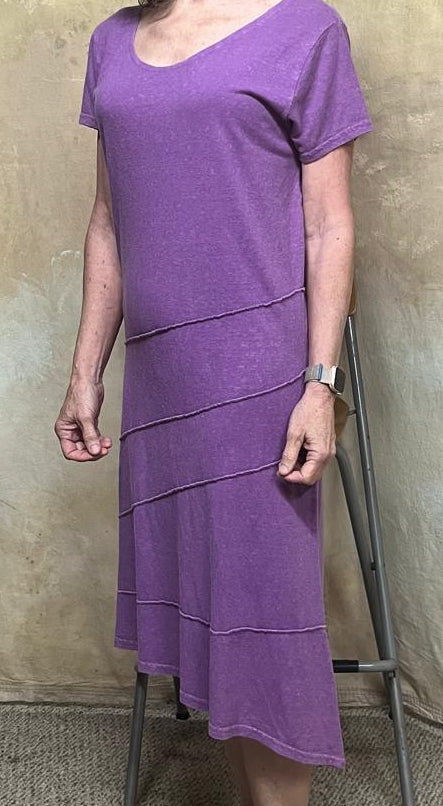Free Spirit Short Sleeve Hemp Organic Cotton Dress