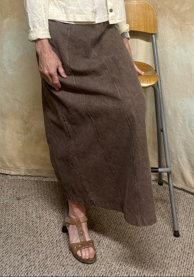 Wanderer Hemp & Organic Cotton Maxi Skirt
