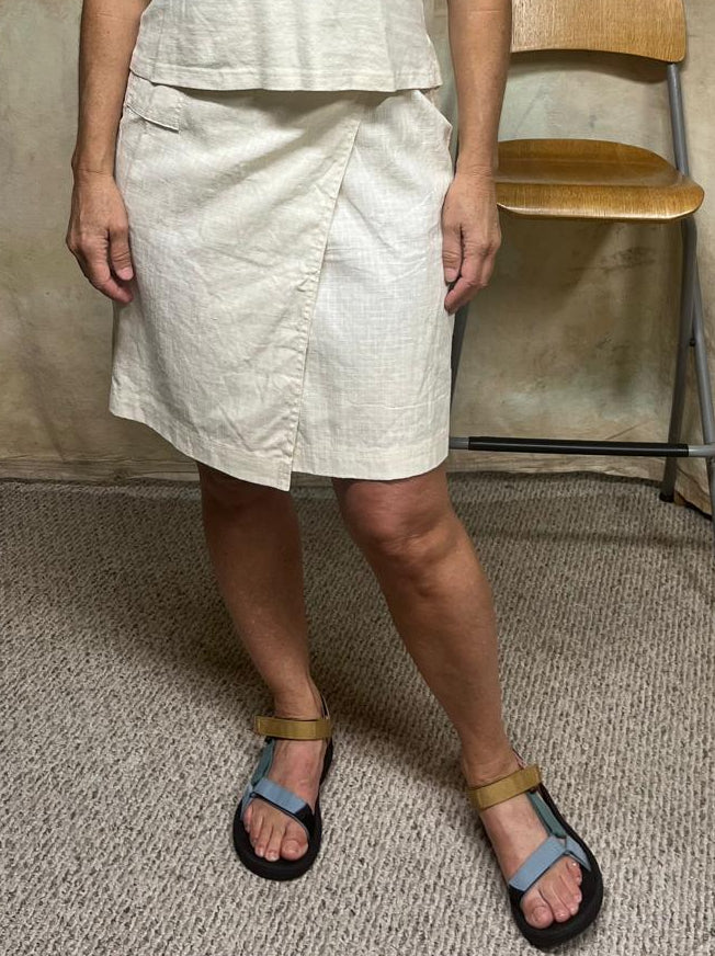 Wander Wrap Skirt on Hemp Organic Cotton