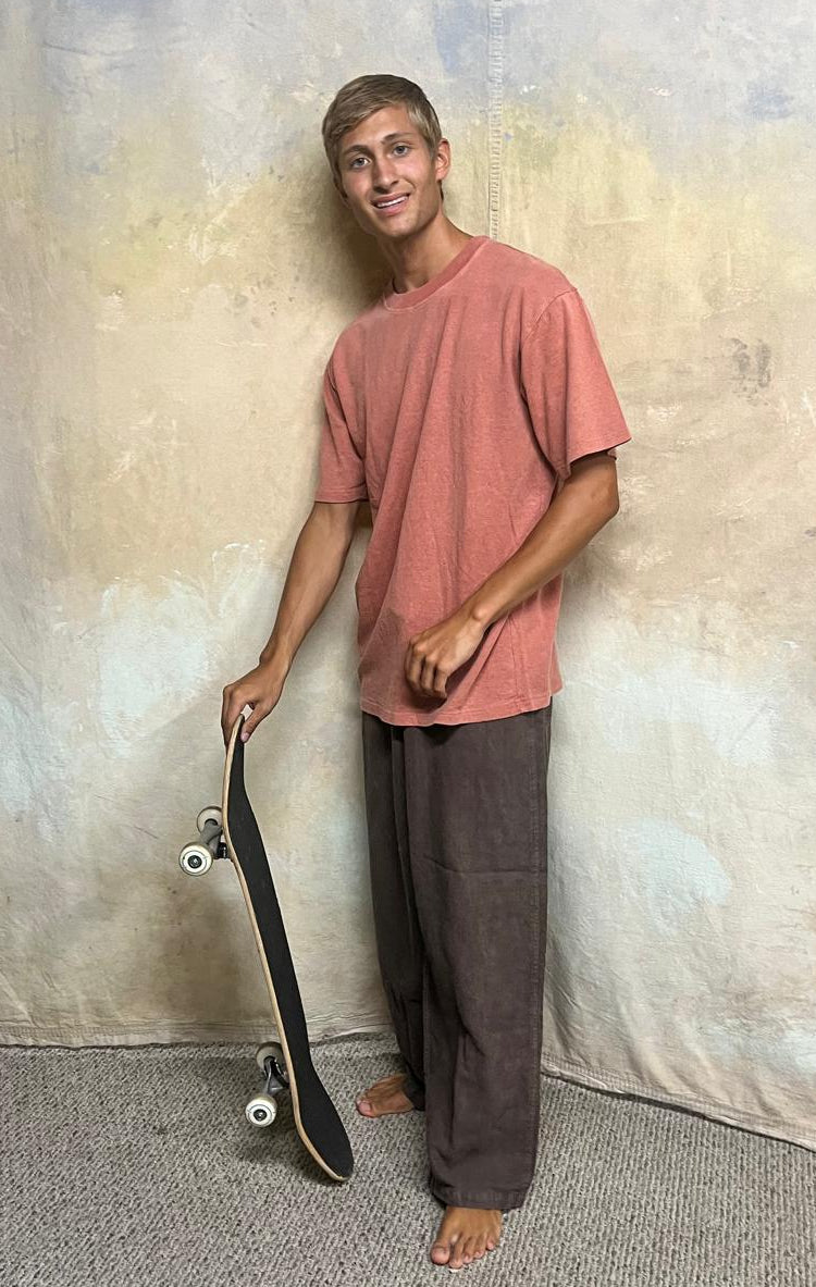 Men's Short Sleeve Hemp Organic Cotton Tee