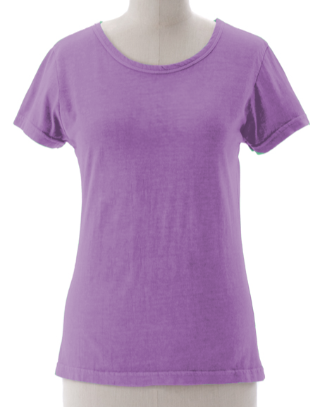 Hemp Organic Cotton Short Sleeve Scoop Neck Ladies Festival Top 1352