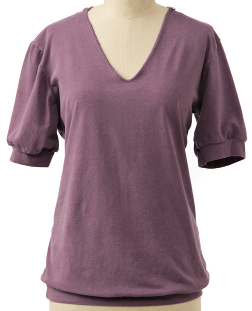 Karma Hoody - Organic Cotton Lycra Blend in 3/4 Sleeve