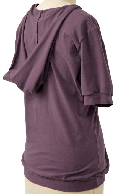 Karma Hoody - Organic Cotton Lycra Blend in 3/4 Sleeve