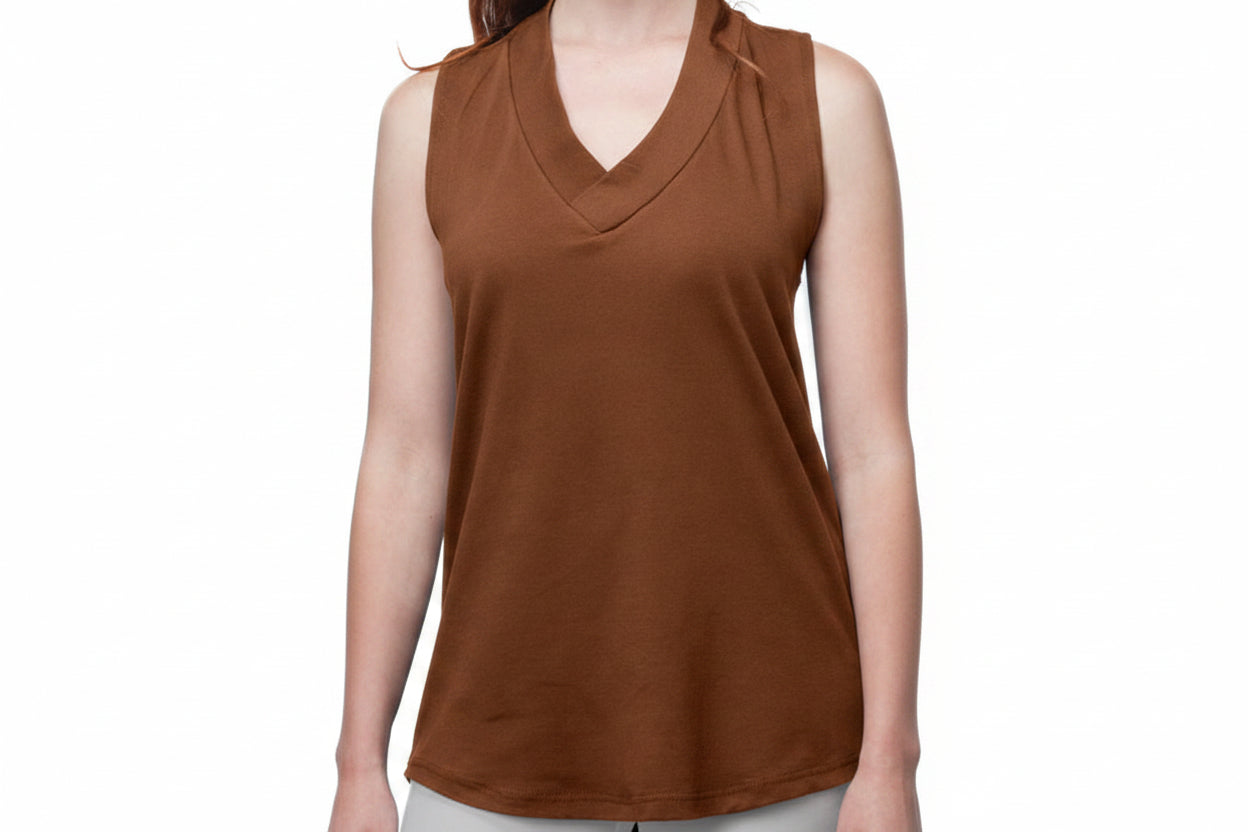 Summer Breeze V-Neck Sleeveless Tank Top