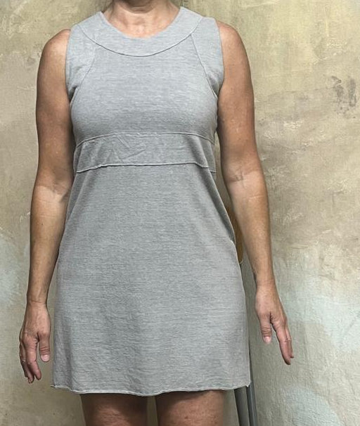 Athena Sleeveless Dress on Hemp Organic Cotton