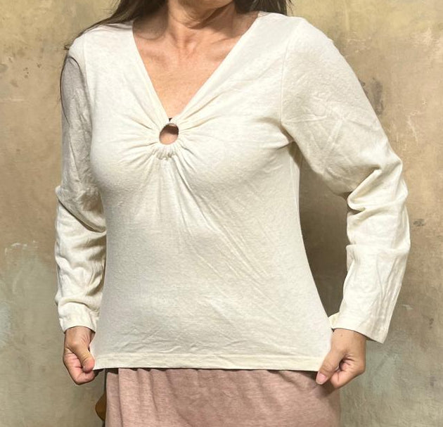 Halo Hemp & Organic Cotton Top in Long Sleeve
