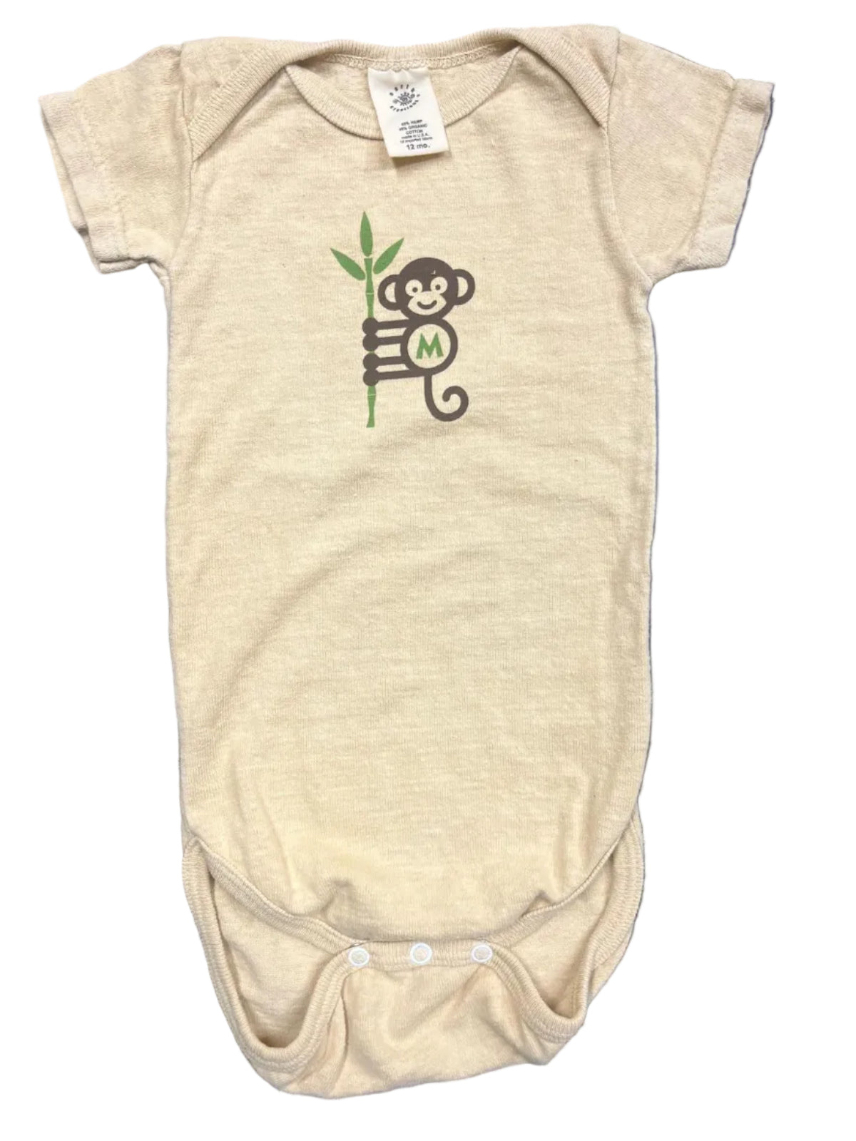 Learn by Wearing Designs Imprinted on Made in USA Hemp/Organic Cotton Baby Snappie