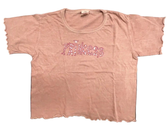 Princess Design imprinted on 100% Organic Cotton