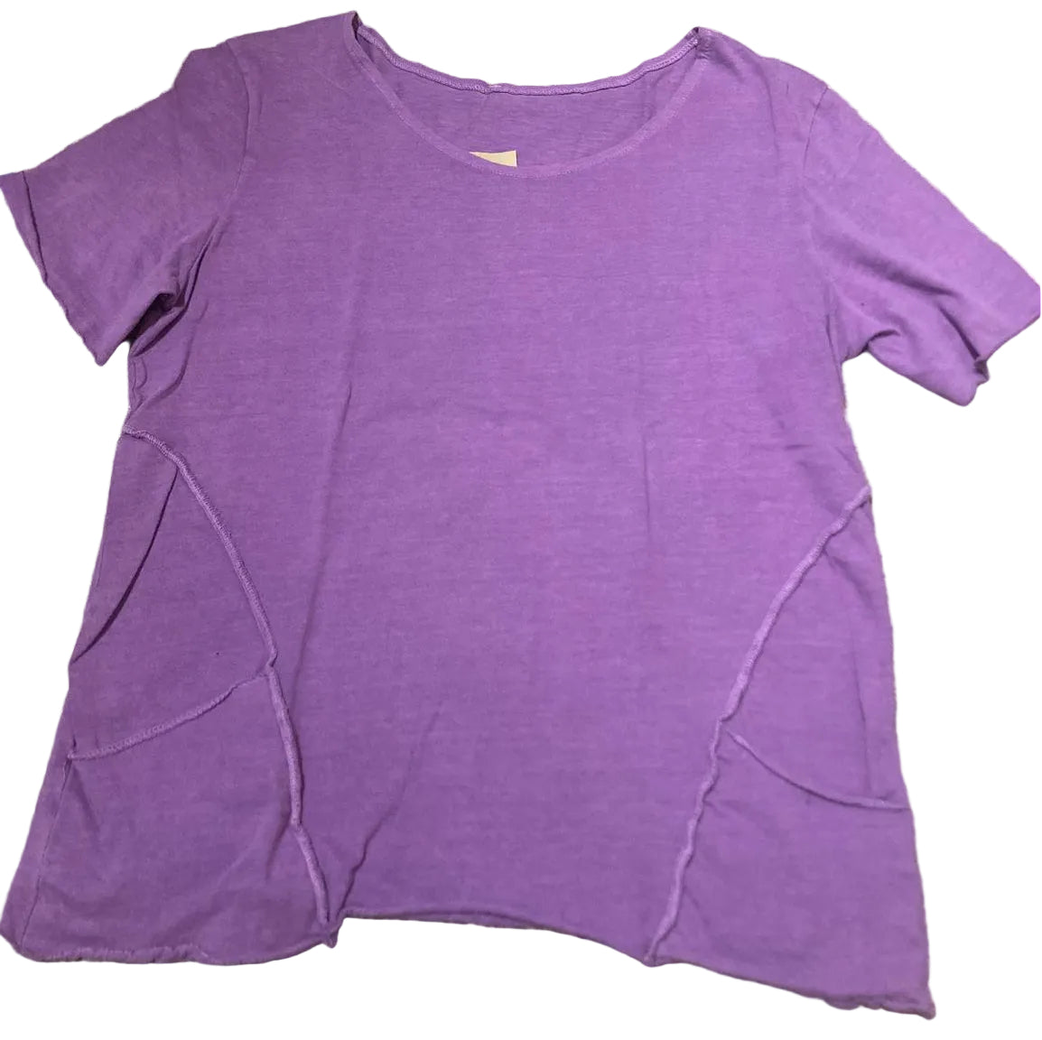 Pocket Top on 100% Organic Cotton in Short Sleeve