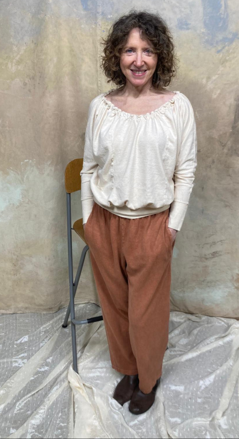 Meadow Breeze Long Sleeve Top on Hemp Organic Cotton