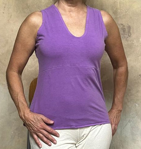 Free Spirit V-Neck Sleeveless Tank Top