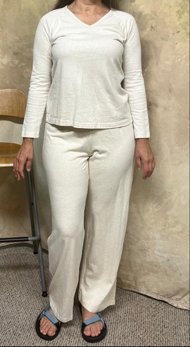 Everyday V Hemp & Organic Cotton Top in Long Sleeve