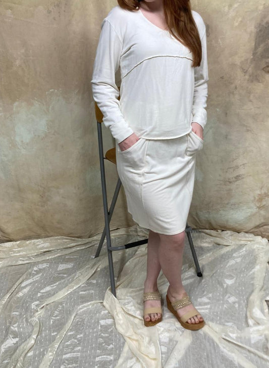 Meadow Bamboo Organic Cotton Pocket Skirt