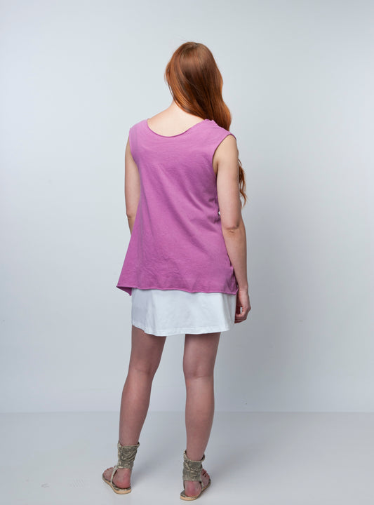 Wrap Top on Organic Cotton