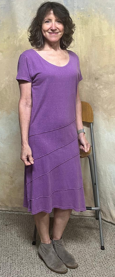 Free Spirit Short Sleeve Hemp Organic Cotton Dress