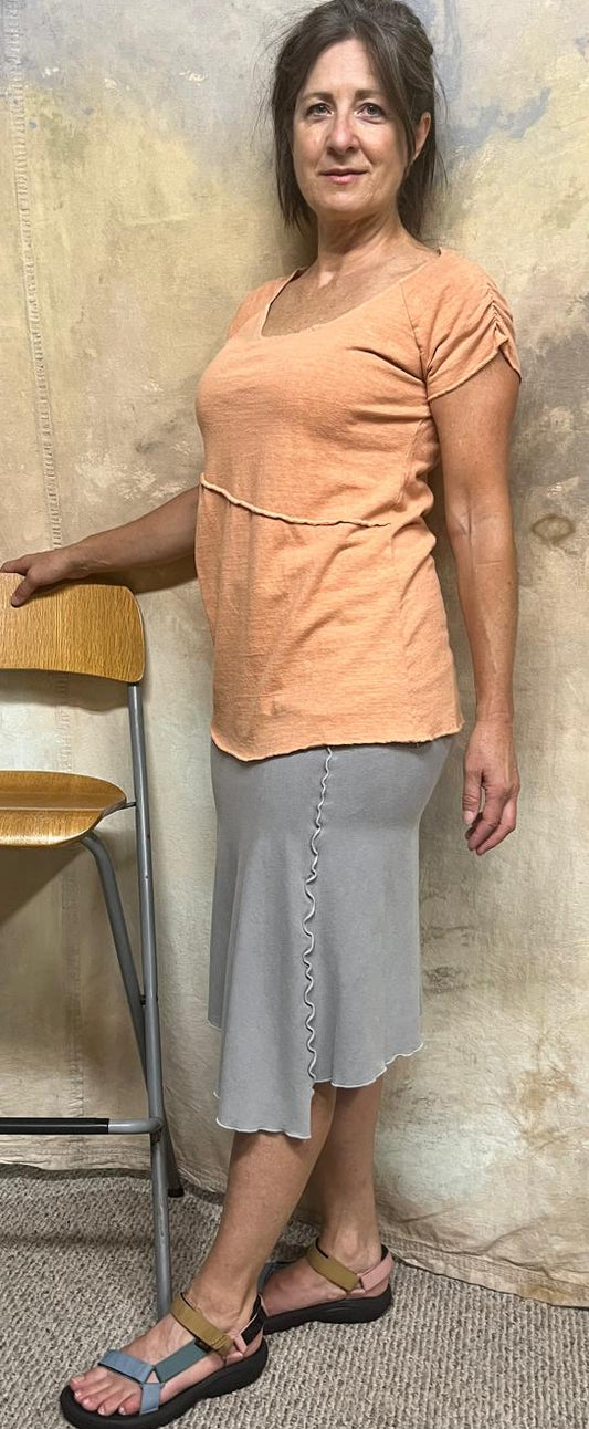 Sunbeam Hemp & Organic Cotton Top in Short Sleeve