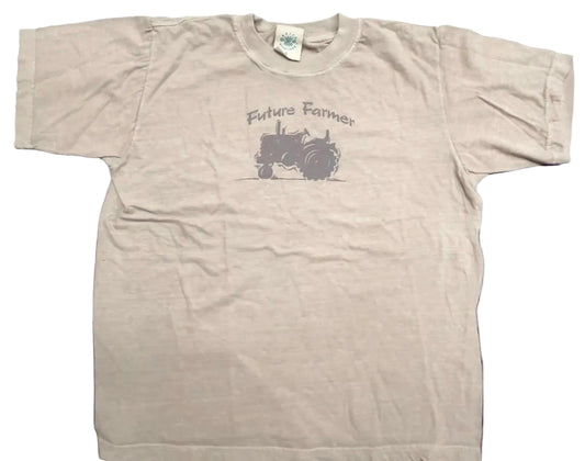 Future Farmers Design imprinted on 100% Organic Cotton