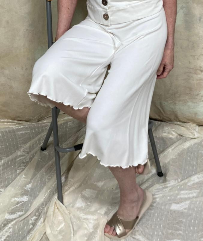 Sunset Stroll Bamboo, Organic Cotton & Lycra Blend Top & Pant Set