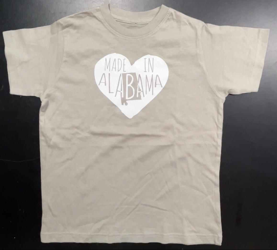Made In Alabama Youth Tee