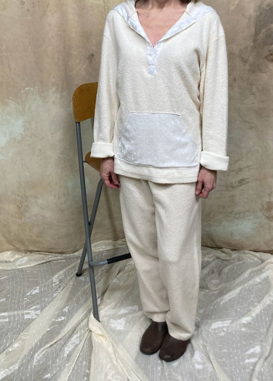 Coastal Retreat Cotton Recycled Poly Long Sleeve Top & Pant Set