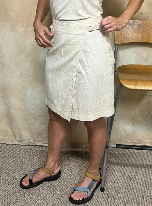 Wander Wrap Skirt on Hemp Organic Cotton
