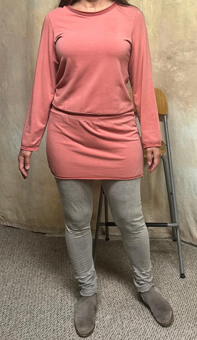 Harmony Bamboo Organic Cotton Long Sleeve Tunic Dress